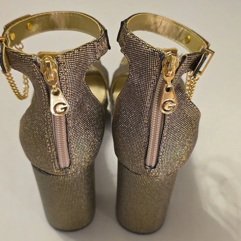 BRAND NEW GBG LOS ANGELES WOMENS PLATFORM OPEN TOE SANDALS G1